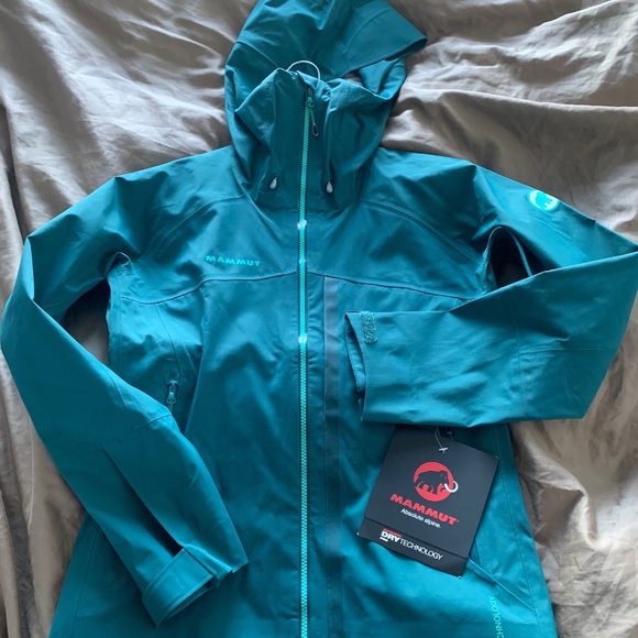BNWT Women's small Mammut Masao HS Hooded Jacket - Picture 1 of 3